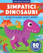 Simpatici dinosauri. Colorsticker