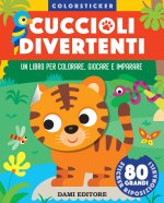 Cuccioli divertenti. Colorsticker