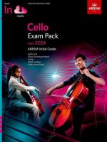 Cello Exam Pack from 2024, Initial Grade, Cello Part, Piano Accompaniment & Audio (Unknown Book)