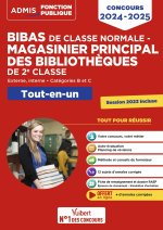 Concours Bibliothécaire assistant spécialisé - Tout-en-un - Catégorie B