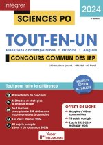 Sciences Po - Concours commun des IEP 2024 - Tout-en-un