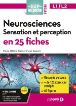 Neurosciences : Sensation et perception en 27 fiches - Licence 1 et 2