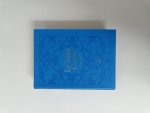 Saint Coran - Bilingue (arabe,franCais) - Poche (10x14) - bleu ciel - dorure