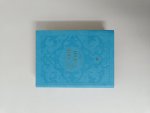 Saint Coran - Bilingue (arabe,franCais) - Poche (10x14) - turquoise - dorure