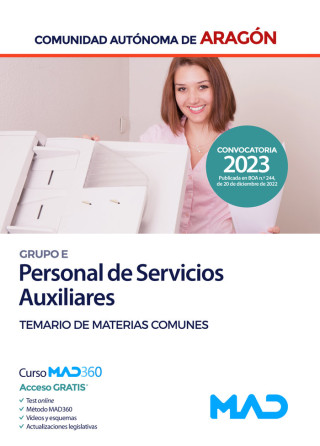 PERSONAL SERVICIO AUXILIAR GRUPO E ADMINISTRACION