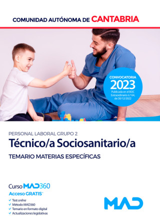 TECNICO SOCIOSANITARIO COMUNIDAD AUTONOMA CANTABRIA