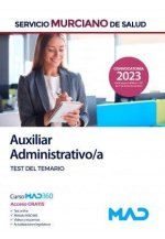 Auxiliar Administrativo/a del Servicio Murciano de Salud. Test