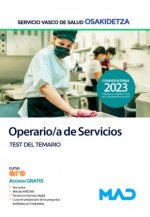 Operario/a de Servicios de Osakidetza-Servicio Vasco de Salud. Test