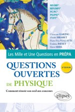 Questions ouvertes de Physique - MP/MP* - MPI/MPI* - PC/PC* - PSI/PSI* - PT/PT*