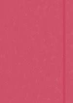 Anaconda Notizbuch/Notebook/Blankbook, punktiert, textiles Gummiband, pink, Hardcover (A5), 120g/m² Papier