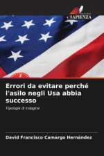 Errori da evitare perché l'asilo negli Usa abbia successo