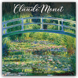 Monet Calendar 2024  Square Artist Wall Calendar - 16 Month