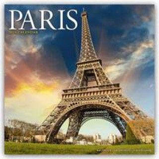 Paris Calendar 2024  Square Travel Wall Calendar - 16 Month