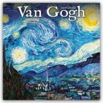 Van Gogh Calendar 2024  Square Artist Wall Calendar - 16 Month