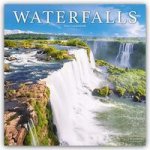 Waterfalls Calendar 2024  Square Scenic Wall Calendar - 16 Month