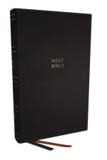 Nkjv, Single-Column Reference Bible, Verse-By-Verse, Bonded Leather, Black, Red Letter, Comfort Print