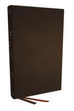 Nkjv, Single-Column Reference Bible, Verse-By-Verse, Genuine Leather, Brown, Red Letter, Comfort Print