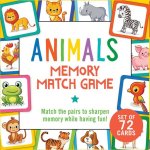 Animals Memory Match Game (Set of 72 Cards)