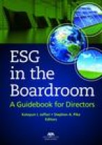 Esg in the Boardroom: A Guidebook for Directors