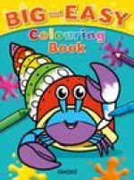Big & Easy Colouring Books: Crab