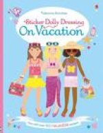 Sticker Dolly Dressing on Vacation