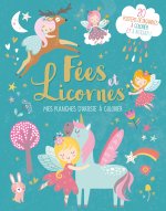 MES PLANCHES D'ARTISTE À COLORIER - FÉES ET LICORNES