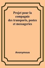 Projet pour la compagnie des transports, postes et messageries
