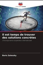 Il est temps de trouver des solutions concr?tes