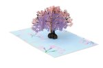 3D přání Rozkvetlý strom
