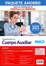 PAQUETE AHORRO CUERPO AUXILIAR C2 CASTILLA-LA MANCHA. AHOR