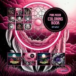 Pink Moon Coloring Book