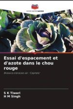 Essai d'espacement et d'azote dans le chou rouge