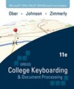 Ober: Kit 2: (Lessons 61-120) w/ Word 2010 Manual
