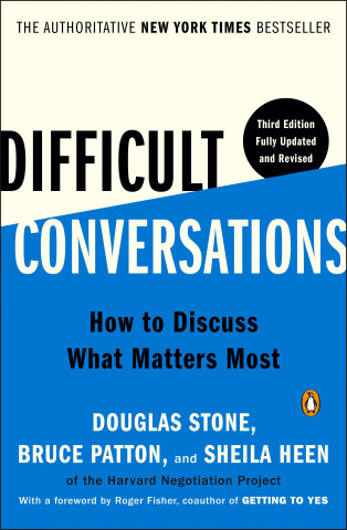 DIFFICULT CONVERSATIONS (STONE DOUGLAS)(Puha kötésű)