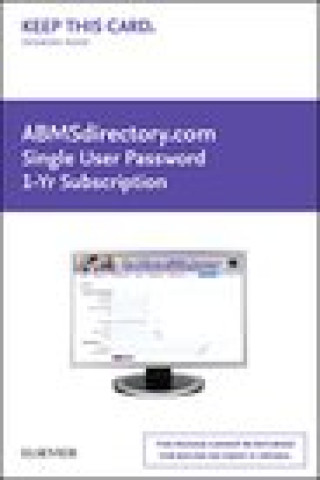 ABMSDirectory.com Single user - password 1-yr sub