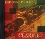 WORKS FOR UNACCOMPANIED CLARINET - CD