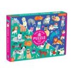 CATS & DOGS 100 PC DOUBLE SIDED PUZZLE