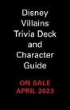 DISNEY VILLAINS TRIVIA DECK & CHARACTER
