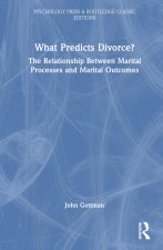 What Predicts Divorce?