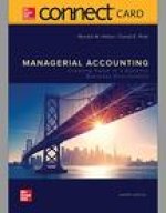 Connect Access Card for Managerial Accounting: Creating Value in a Dynamic Business Environment