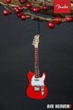 AXE HEAVEN HOLIDAY ORNAMENT FENDER 50S RED TELECASTER 6