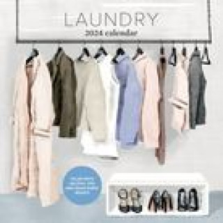 CAL 24 LAUNDRY WALL CALENDAR