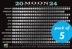 2024 MOON CALENDAR CARD 5 PACK