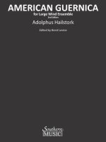 AMERICAN GUERNICA FOR WIND ENSEMBLE: SECOND EDITION - SCORE