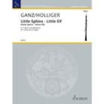 Holliger/Ganz: Little Sphinx And Little Elf - Based on Original Piano Pieces Op. 31 No. 1 and 2 Arranged for 2 Oboes and English Horn Score and Parts