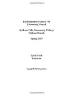 Environmental Science 101 Laboratory Manual : Spokane Falls Community College Pullman Branch