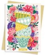 Jenny Zemanek: Teacups Greeting Card Pack: Pack of 6