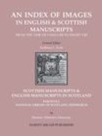 Scottish Manuscripts & English Manuscripts in Scotland. Fascicle I: National Library of Scotland, Edinburgh