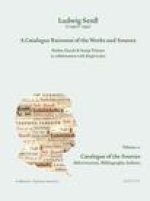 Ludwig Senfl (c.1490-1543): A Catalogue Raisonne of the Works and Sources: Volume 2: Catalogue of the Sources Abbreviations, Bibliography and Indexes