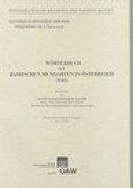 Worterbuch der bairischen Mundarten in Osterreich (WBO): Tunst - Twasper